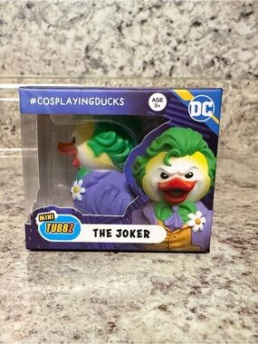 DC Mini Tubbz The Joker Duck - Green, Purple, Yellow, Red